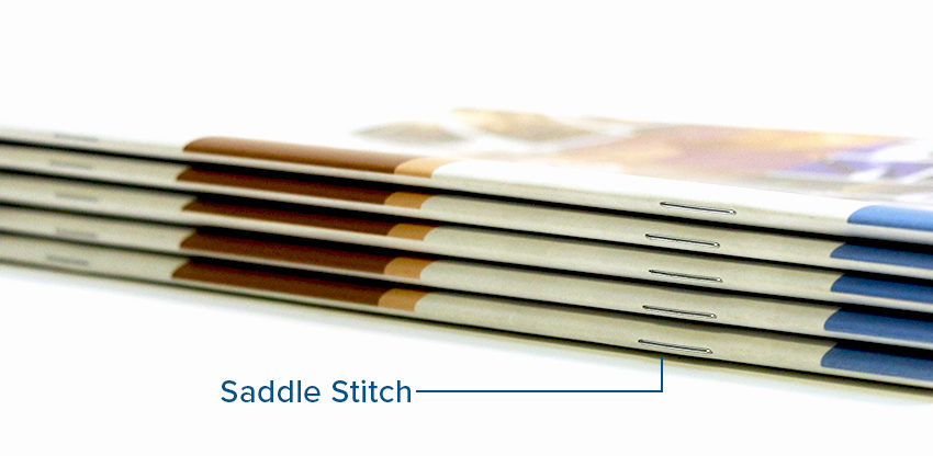 Omnipress Saddle Stitch Binding Option