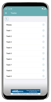 Mobile App Track-based View